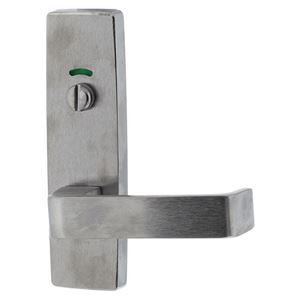 Lockwood 1814-90 External Plate With Slotted Turn & Lever SC