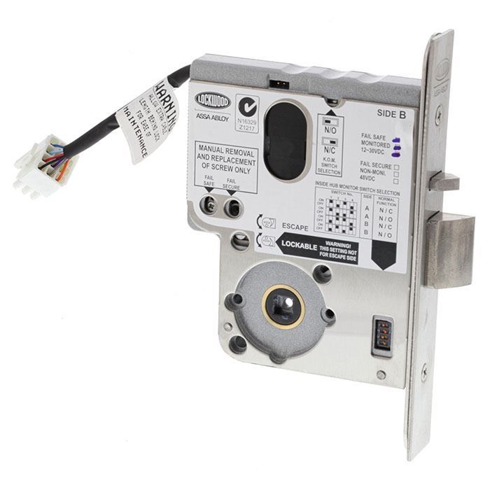 Lockwood 3579ELM Monitored Electric Mortice Lock SC