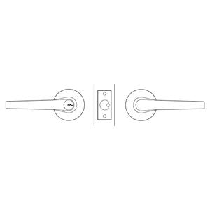 Lockwood 936 Escape Lockset SC