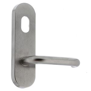 Lockwood 2808-70 External Cyl & Fixed Lever Plate SC