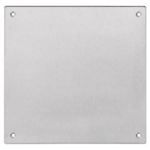 Lockwood 20107NNSS 162x162mm Blank Plate SS