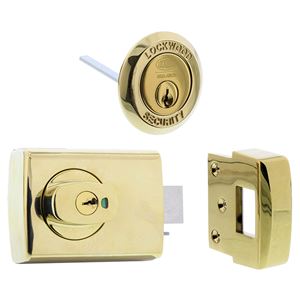 Lockwood 001-1K1 Double Cylinder Deadlatch EVB