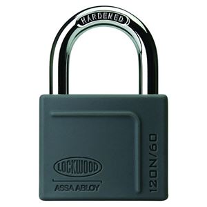 Lockwood 120N Brass 60mm Padlock 35mm Shackle