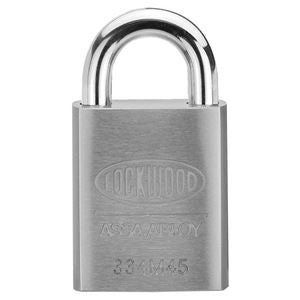 Lockwood 334 Stainless Steel Case 45mm Padlock 19mm SS Shrouded Shackle 5P KD