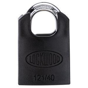 Lockwood 121 Brass 40mm Padlock 25mm Shackle