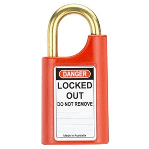 Lockwood 215P40 2251 25mm Shackle Red Cover KD