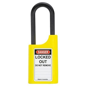 Lockwood 215P40 8503 50mm Shackle Yellow Cover KD