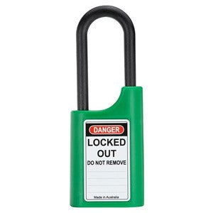 Lockwood 215P40 8504 50mm Shackle Green Cover KD