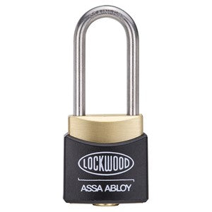 Lockwood 312EL/38 Brass Padlock 38mm Shackle No Cover