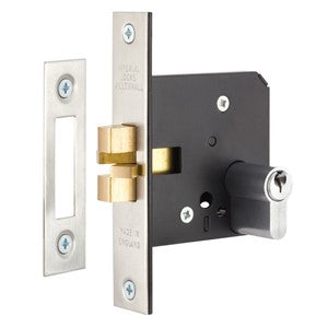 Gainsborough 760 Sliding Door Mortice Lock Double Cylinder