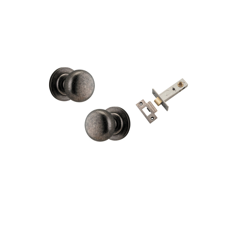 IVER CAMBRIDGE DOOR KNOB ON ROUND ROSE CONCEALED FIX - CUSTOMISE TO YOUR NEEDS