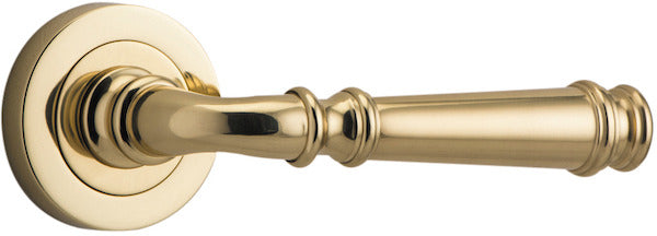 IVER VERONA DOOR LEVER HANDLE ON ROUND ROSE PAIR - CUSTOMISE TO YOUR NEEDS