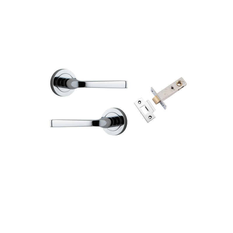 IVER ANNECY DOOR LEVER HANDLE ON ROUND ROSE PAIR - CUSTOMISE TO YOUR NEEDS