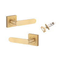 IVER BRONTE DOOR LEVER HANDLE ON SQUARE ROSE - CUSTOMISE TO YOUR NEEDS