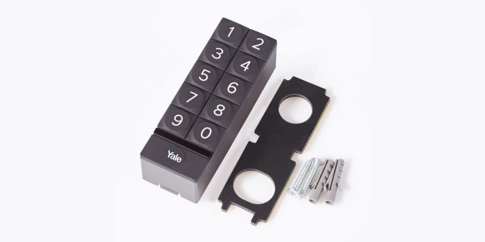 YALE SMART KEYPAD Black