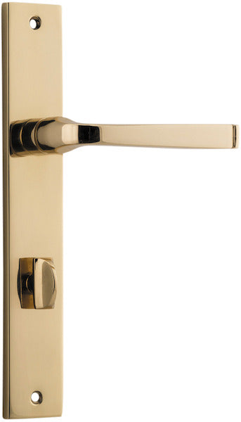 IVER ANNECY DOOR LEVER HANDLE ON RECTANGULAR BACKPLATE - CUSTOMISE TO YOUR NEEDS