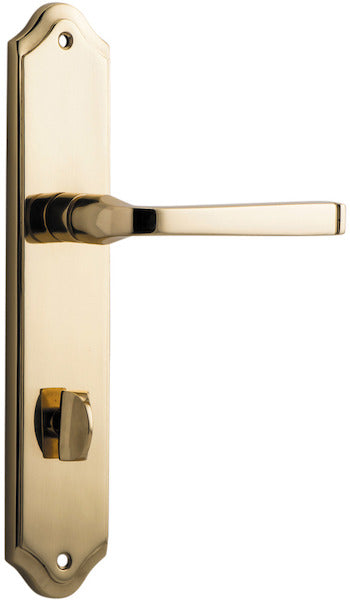 IVER ANNECY DOOR LEVER HANDLE ON SHOULDERED BACKPLATE - CUSTOMISE TO YOUR NEEDS