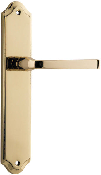 IVER ANNECY DOOR LEVER HANDLE ON SHOULDERED BACKPLATE - CUSTOMISE TO YOUR NEEDS