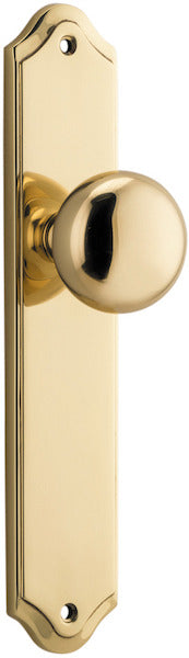 IVER CAMBRIDGE DOOR KNOB ON SHOULDERED BACKPLATE - CUSTOMISE TO YOUR NEEDS