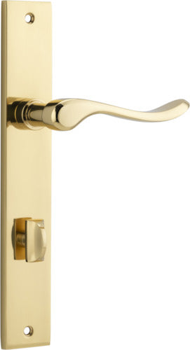 IVER STIRLING DOOR LEVER HANDLE ON RECTANGULAR BACKPLATE - CUSTOMISE TO YOUR NEEDS