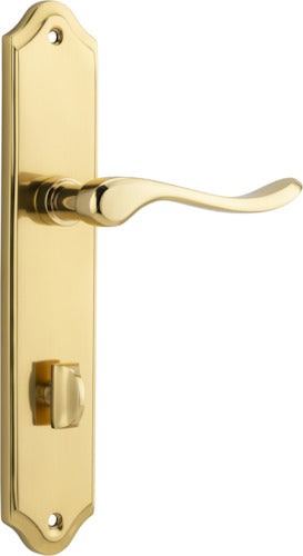 IVER STIRLING DOOR LEVER HANDLE ON SHOULDERED BACKPLATE - CUSTOMISE TO YOUR NEEDS