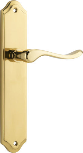 IVER STIRLING DOOR LEVER HANDLE ON SHOULDERED BACKPLATE - CUSTOMISE TO YOUR NEEDS