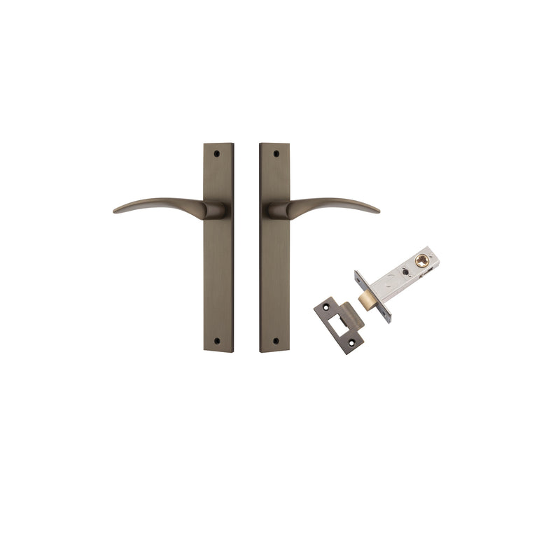 IVER OXFORD DOOR LEVER HANDLE ON RECTANGULAR BACKPLATE - CUSTOMISE TO YOUR NEEDS