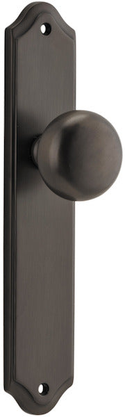 IVER CAMBRIDGE DOOR KNOB ON SHOULDERED BACKPLATE - CUSTOMISE TO YOUR NEEDS