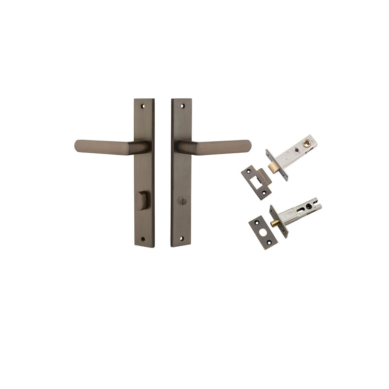 IVER OSAKA DOOR LEVER HANDLE ON RECTANGULAR BACKPLATE - CUSTOMISE TO YOUR NEEDS