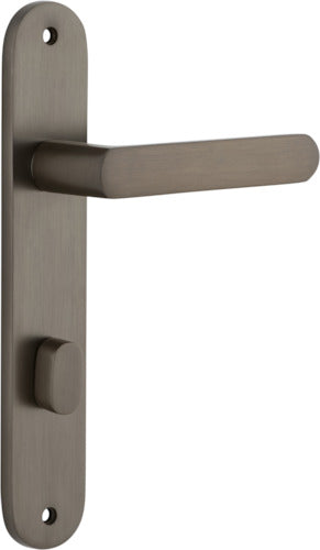 IVER OSAKA DOOR LEVER HANDLE ON OVAL BACKPLATE - CUSTOMISE TO YOUR NEEDS