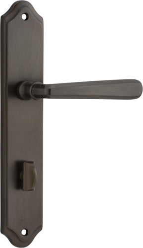 IVER COPENHAGEN DOOR LEVER HANDLE ON SHOULDERED BACKPLATE - CUSTOMISE TO YOUR NEEDS