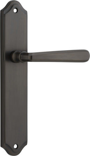 IVER COPENHAGEN DOOR LEVER HANDLE ON SHOULDERED BACKPLATE - CUSTOMISE TO YOUR NEEDS