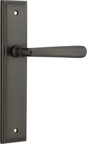 IVER COPENHAGEN DOOR LEVER HANDLE ON STEPPED BACKPLATE - CUSTOMISE TO YOUR NEEDS