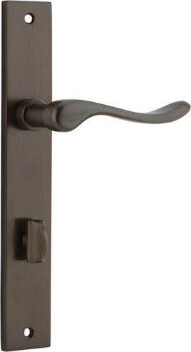 IVER STIRLING DOOR LEVER HANDLE ON RECTANGULAR BACKPLATE - CUSTOMISE TO YOUR NEEDS