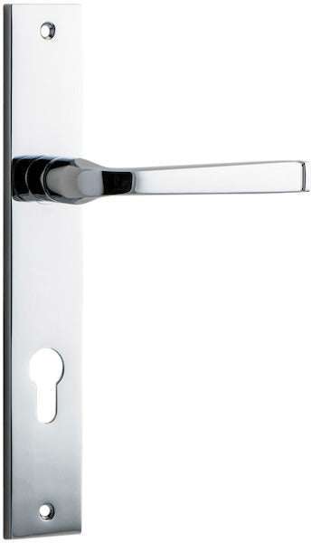 IVER ANNECY DOOR LEVER HANDLE ON RECTANGULAR BACKPLATE - CUSTOMISE TO YOUR NEEDS