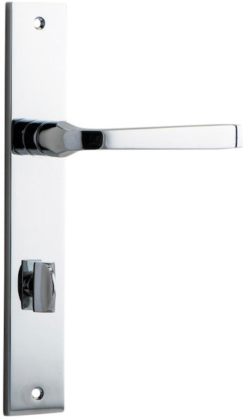 IVER ANNECY DOOR LEVER HANDLE ON RECTANGULAR BACKPLATE - CUSTOMISE TO YOUR NEEDS