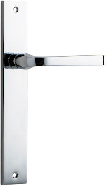 IVER ANNECY DOOR LEVER HANDLE ON RECTANGULAR BACKPLATE - CUSTOMISE TO YOUR NEEDS