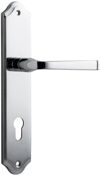 IVER ANNECY DOOR LEVER HANDLE ON SHOULDERED BACKPLATE - CUSTOMISE TO YOUR NEEDS