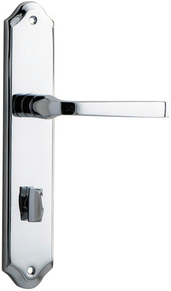 IVER ANNECY DOOR LEVER HANDLE ON SHOULDERED BACKPLATE - CUSTOMISE TO YOUR NEEDS