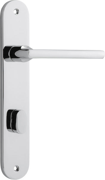 IVER BALTIMORE DOOR LEVER HANDLE ON OVAL BACKPLATE - CUSTOMISE TO YOUR NEEDS