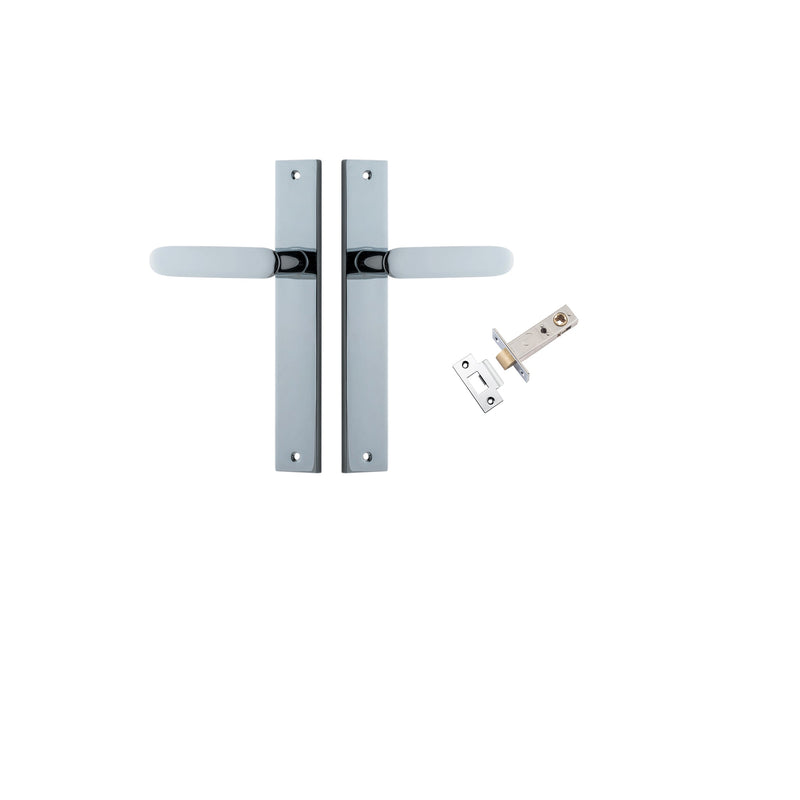 IVER BRONTE DOOR LEVER HANDLE ON RECTANGULAR BACKPLATE - CUSTOMISE TO YOUR NEEDS