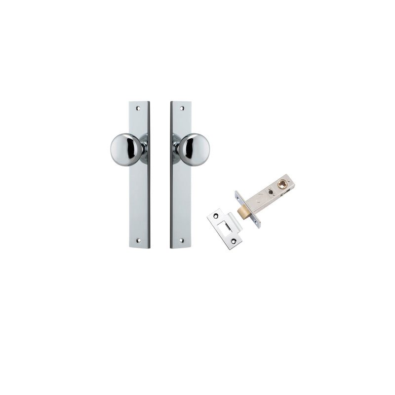 IVER CAMBRIDGE DOOR KNOB ON RECTANGULAR BACKPLATE - CUSTOMISE TO YOUR NEEDS