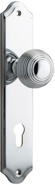 IVER GUILDFORD DOOR KNOB ON SHOULDERED BACKPLATE - CUSTOMISE TO YOUR NEEDS