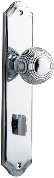 IVER GUILDFORD DOOR KNOB ON SHOULDERED BACKPLATE - CUSTOMISE TO YOUR NEEDS