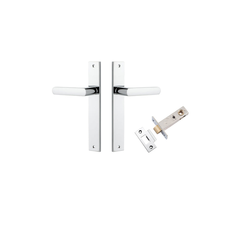 IVER OSAKA DOOR LEVER HANDLE ON RECTANGULAR BACKPLATE - CUSTOMISE TO YOUR NEEDS