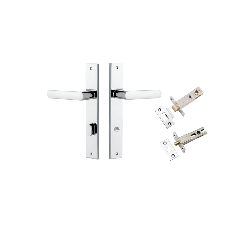 IVER OSAKA DOOR LEVER HANDLE ON RECTANGULAR BACKPLATE - CUSTOMISE TO YOUR NEEDS