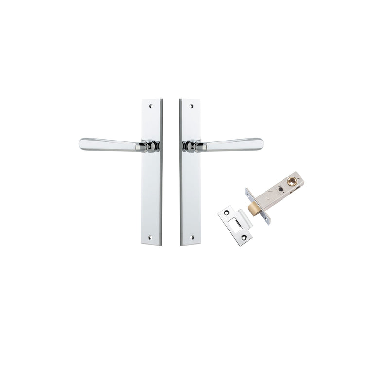 IVER COPENHAGEN DOOR LEVER HANDLE ON RECTANGULAR BACKPLATE - CUSTOMISE TO YOUR NEEDS