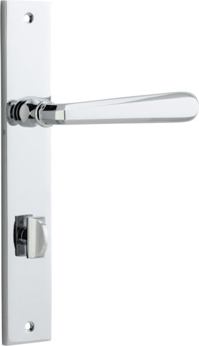 IVER COPENHAGEN DOOR LEVER HANDLE ON RECTANGULAR BACKPLATE - CUSTOMISE TO YOUR NEEDS