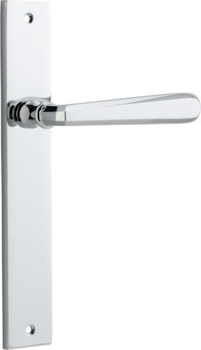 IVER COPENHAGEN DOOR LEVER HANDLE ON RECTANGULAR BACKPLATE - CUSTOMISE TO YOUR NEEDS