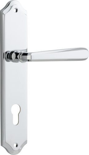 IVER COPENHAGEN DOOR LEVER HANDLE ON SHOULDERED BACKPLATE - CUSTOMISE TO YOUR NEEDS